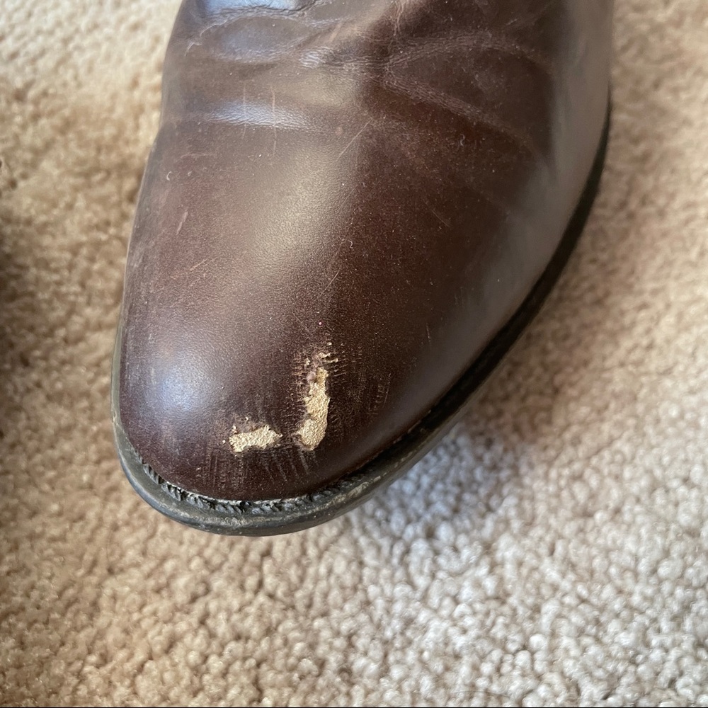 Frye Western Perforated Ankle High Boots - Picture 10 of 11